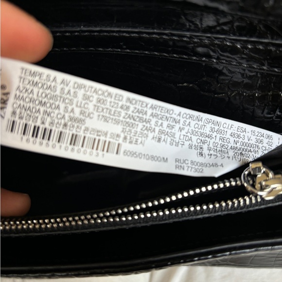 NWOT ZARA clutch bag - Picture 3 of 8